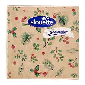 alouette Ubrousky bobule a listy 25 x 25 cm 20 ks
