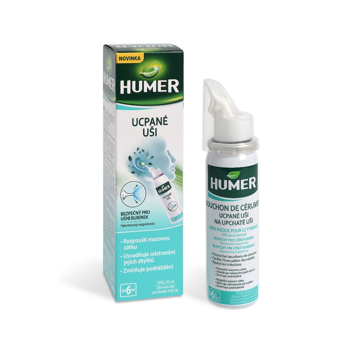 Humer Ucpané uši sprej 50 ml