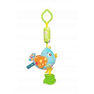 SENSILLO Závěsná hračka, chrastítko - Ptáček