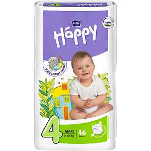 Happy Maxi dětské pleny 46 ks
