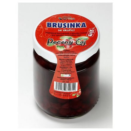 Čaj pečený NOTEA Brusinka se skořicí 55ml