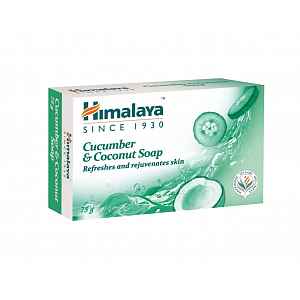 Himalaya Herbals Mýdlo osvěžující okurkové 75 g