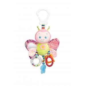 SENSILLO Závěsná hračka, chrastítko - Motýlek