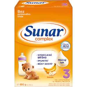 Sunar Complex 3 banán 600 g