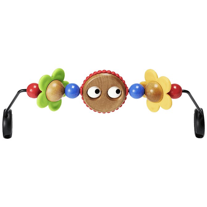 BabyBjörn hračka na lehátko dřevěná Googly Eyes