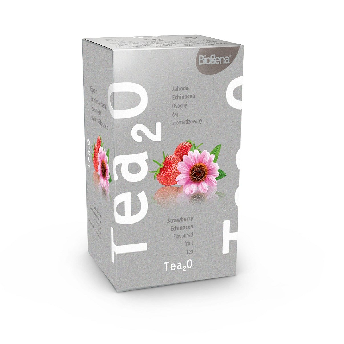 Biogena Tea2O Jahoda & Echinacea porcovaný čaj 20x2,3 g