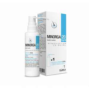 Minorga 20 mg/ml kožní roztok 60 ml