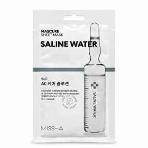 Missha plátýnková maska Saline Water Sheet Mask 28 ml