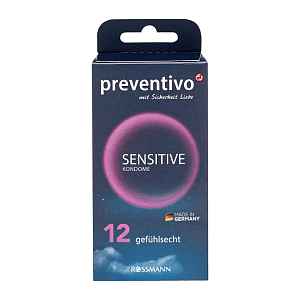 Preventivo Kondomy Sensitive  12 ks