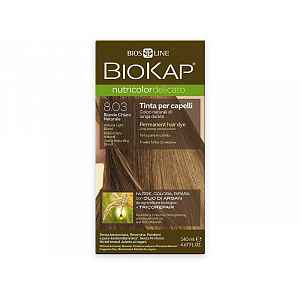 BIOKAP Nutricolor Delicato 8.03 Blond přírodní světlá barva na vlasy 140 ml