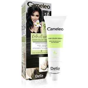Delia Cosmetics Cameleo Color Essence barva na vlasy v tubě odstín 1.0 Black 75 g