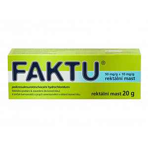 Faktu rektální mast 20 g