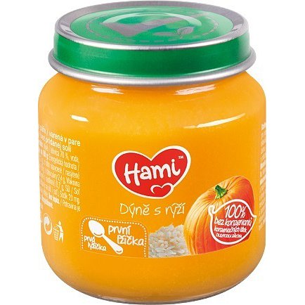 Hami příkrm Dýně s rýží 125g