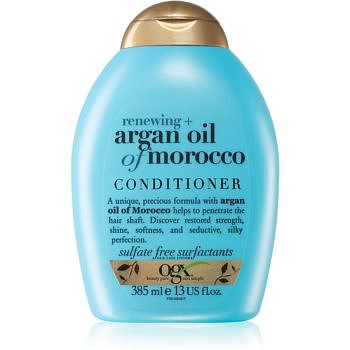 OGX Argan Oil Of Morocco posilující kondicionér pro lesk a hebkost vlasů 385 ml