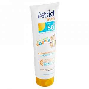 ASTRID SUN Rodinné mléko na opalování OF 50+  250 ml