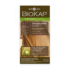 BIOKAP Nutricolor Delicato 9.3 Blond zlatá světlá barva na vlasy 140 ml