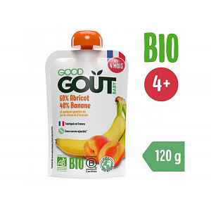 GOOD GOUT BIO Meruňka s banánem 120 g