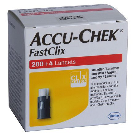 Accu-Chek Fastclix lancets 204ks