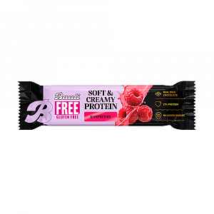 Bauli Free Soft&Creamy Proteinová tyčinka Malina 45 g