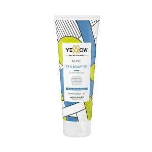 Gel na vlasy s extra silnou fixací Yellow Professional Style Fix a Sculpt Gel - 250 ml