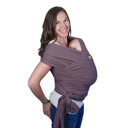 Nosič dětí / šátek Boba Wrap Organic - Dark Gray