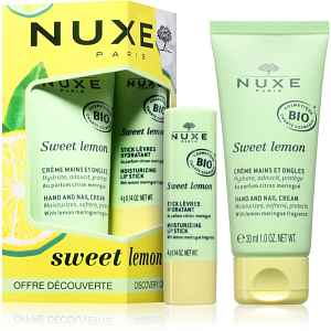 Nuxe Sweet Lemon sada pro výživu a hydrataci