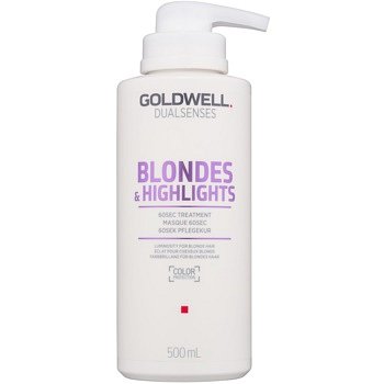 Goldwell Dualsenses Blondes & Highlights regenerační maska neutralizující žluté tóny  500 ml