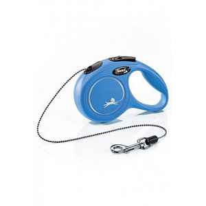 Vodítko Flexi Classic New Xs Lanko 3m/8kg Modrá
