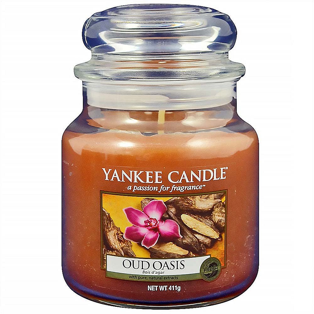 YANKEE CANDLE Classic Oud Oasis střední 411 g