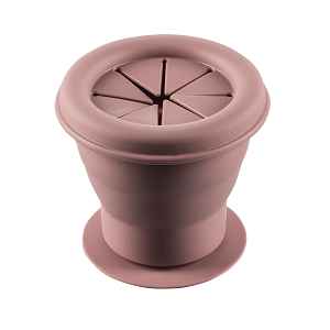 Zopa Silikonová miska na sušenky s přísavkou, Old Pink 4