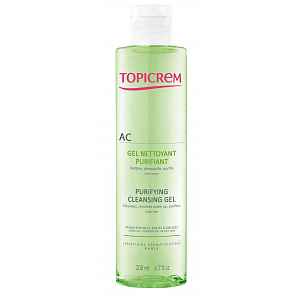 Topicrem AC hloubkově čistící gel 200 ml