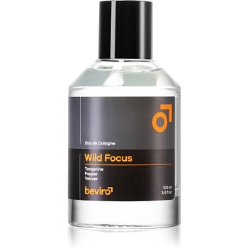 Beviro Wild Focus kolínská voda pro muže 100 ml