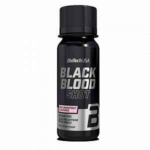 BioTech USA Black Blood shot 60ml - růžový grep