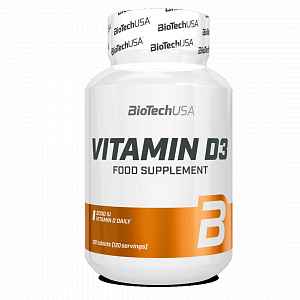 BioTech USA Vitamin D3 - 60 tablet