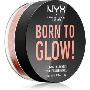 NYX Professional Makeup Born To Glow rozjasňující pudr odstín 03 - Warm Strobe 5,3 g