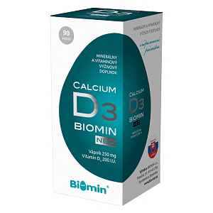 CALCIUM NEO s vitamín D orální tobolky 90 Biomin