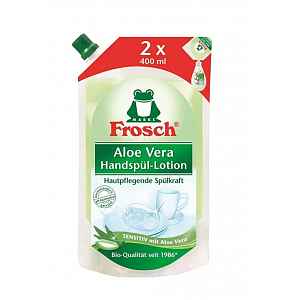Frosch EKO Prostředek na mytí nádobí s Aloe vera – náhradní náplň  800 ml
