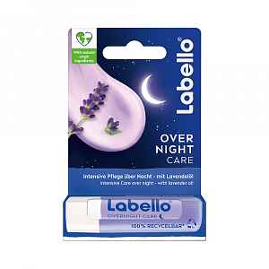 Labello Over Night Care balzám na rty 4,8 g