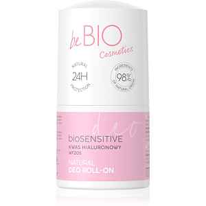beBIO Hyaluro bioSensitive deodorant roll-on pro citlivou pokožku 50 ml