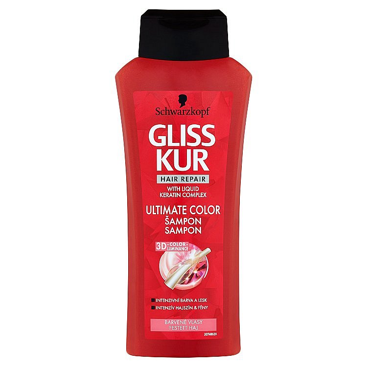Gliss Kur regenerační šampon Ultimate Color 400 ml