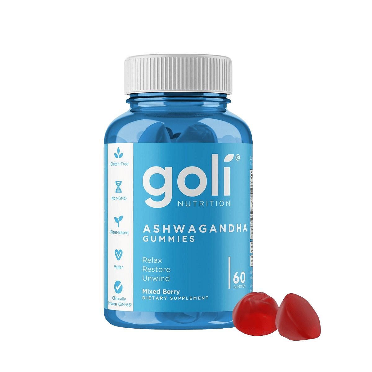 Goli Nutrition bonbony Ashwagandha 60ks