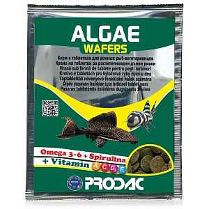 Krmivo pro ryby Prodac Algae Wafers 15 g