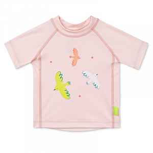 Saro Baby plavecké tričko s UV ochranou (3-6m) Tropicool Pink