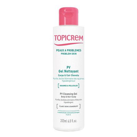 Topicrem PV mycí gel tělo a pokožka hlavy 200ml