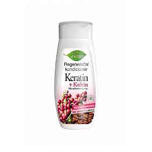 BIO BIONE Keratin + Kofein Regenerační kondicionér 260 ml