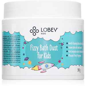 Lobey Kids Fizzy Bath Dust koupelový přípravek pro děti 140 g