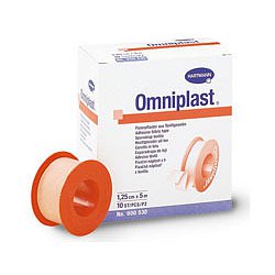 Náplast Omniplast textilní 2.5cmx5m 1ks