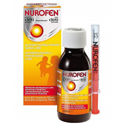 Nurofen pro děti Jahoda 2000mg/100ml