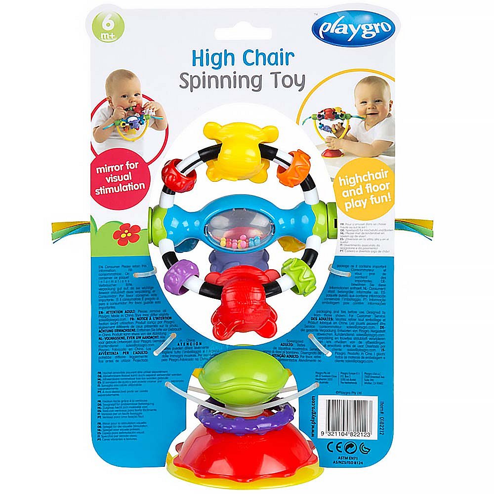 PLAYGRO Otočná hračka s přísavkou