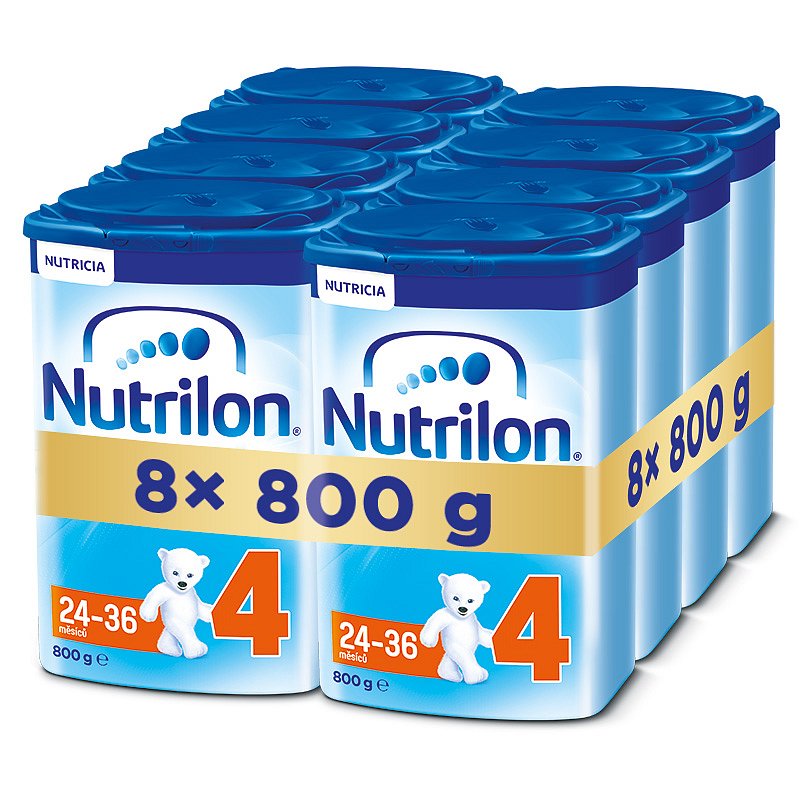 8x NUTRILON 4 (800g) - kojenecké mléko